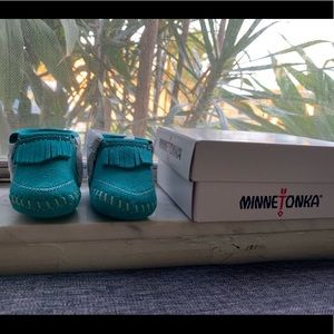Infant girl booties
